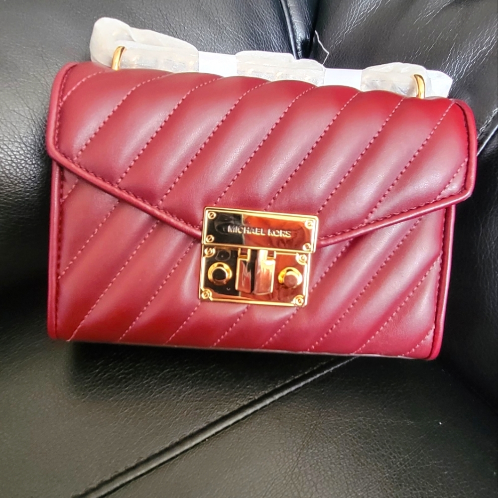 Michael Kors Rose Quilted Bag